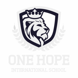 one hope international school square clear logo